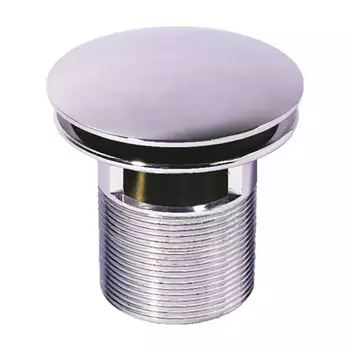 выпуск для раковины WIRQUIN латунь клик-клак с переливом