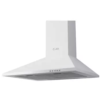 вытяжка LEX BASIC 500 WHITE 50см 680куб бел.