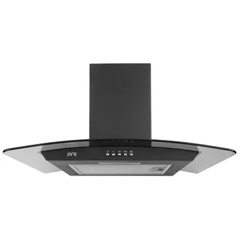вытяжка ORE GLASSET 60L BLACK 60см 500куб черный
