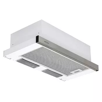 вытяжка встраиваемая KRONA GERDA 600 INOX 60см 1066 куб нерж.