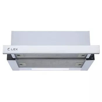 вытяжка встраиваемая LEX HERMES G 600 WHITE 60см 1050куб белая
