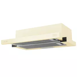 вытяжка встроенная LEX HUBBLE G 600 2m Ivory, 60 см, 1000 куб, 2 мотора, слоновая кость
