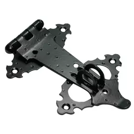 задвижка 150мм черный матовый