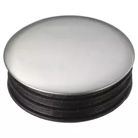 заглушка D50 мм, хром, сталь