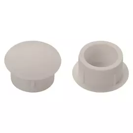 заглушка для отверстия 10мм пластик белый 35шт
