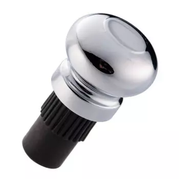 заглушка для рейлинга декоративная хром