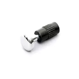 заглушка для рейлинга плоская, хром, 2 шт