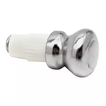 заглушка для рейлинга декоративная хром 2шт