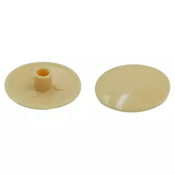 заглушка к эксцентрику пластик бук светлый 25шт