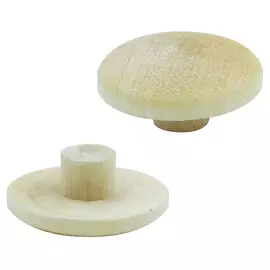 заглушка на стяжку 4мм дерево сосна 16шт