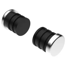 заглушка торцевая для штанги 25мм хром 2шт