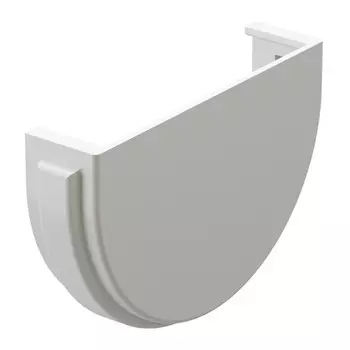 заглушка желоба DOCKE Premium d120мм пломбир ПВХ