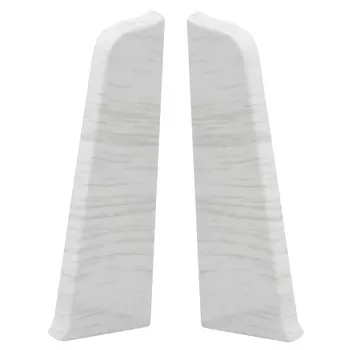 заглушки для плинтуса ПВХ SALAG Lima 72мм Балларат левая+правая