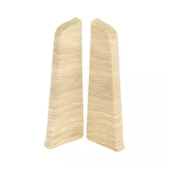 заглушки для плинтуса ПВХ SALAG Lima 72мм Отто левая+правая