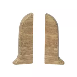 заглушки для плинтуса ПВХ SALAG NGF 56мм Дуб каньон левая+правая