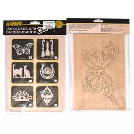 заготовка для выпиливания ДЕЛЬТА бабочка