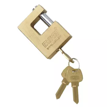 замок MSM латунный П-образный 50мм