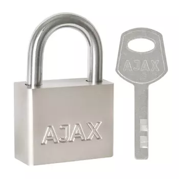 замок навесной AJAX PD-3040 3fin key 40мм открытый