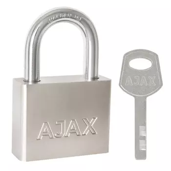 замок навесной AJAX PD-3060 3fin key сталь 58мм открытый