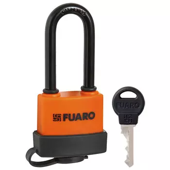 замок навесной Fuaro Lock pl-3640 ls чугун 40мм длинная дужка