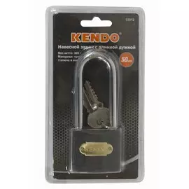 замок навесной KENDO чугун 50 мм длинная дужка