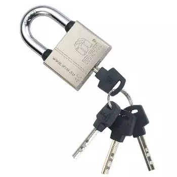 замок навесной MSM стальной повышенной секретности 60мм