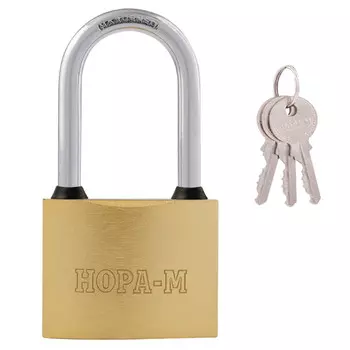 замок навесной НОРА-М ЗН-810дд 75мм длинная дужка