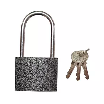 замок навесной UGO LOKS чугун 32мм длинная дужка