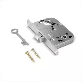 замок врезной APECS 6000-WC/S-CR для финских дверей без цилиндра хром