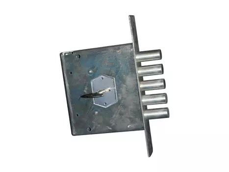 замок врезной НПО 25.18 сувальдный 5 ригелей