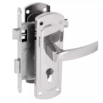 замок врезной Palladium 460-25 СТ-00000196 хром