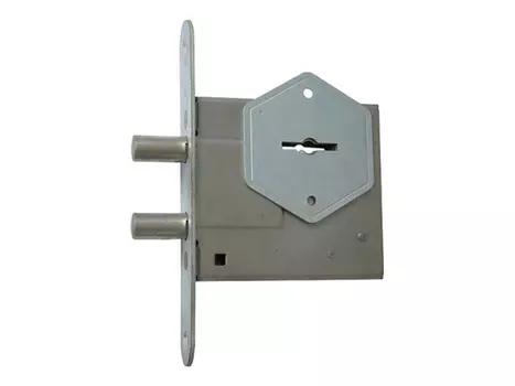 замок врезной ПРО-САМ ЗВ 8-4С/13 Мини сувальдный 2 ригеля