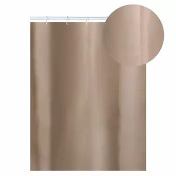 занавеска для ванной АКВАЛИНИЯ Peva 180х200см бежевая