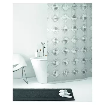 занавеска для ванной Bacchetta Sfera 200х240 см, ПВХ прозрачная