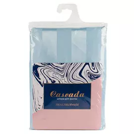 занавеска для ванной DASCH Regina 200х240см полиэстер голубая