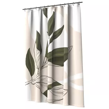 занавеска для ванной FORA Naturedream 200х180см полиэстер