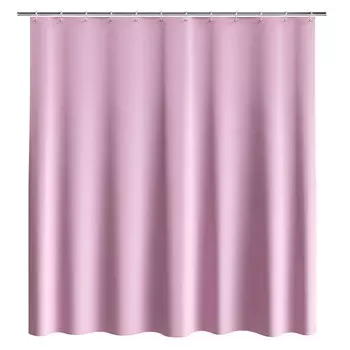 занавеска для ванной FORA Trendy 180х180см полиэстер розовая