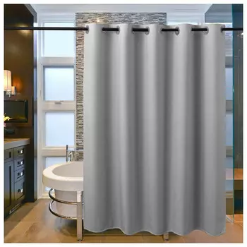 занавеска для ванной GROMELL Barren 200х180см полиэстер