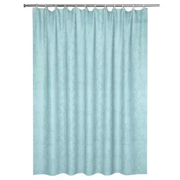 занавеска для ванной IDDIS Basic 200х180см ПЭ синяя