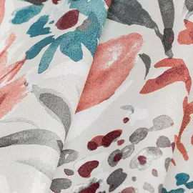 занавеска для ванной IDDIS Decor 180х180см полиэстер синяя