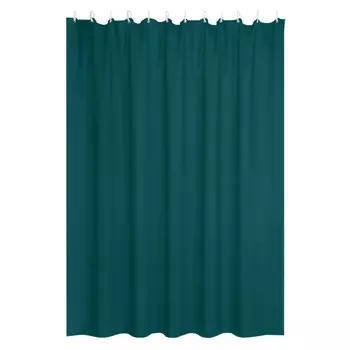 занавеска для ванной комнаты IDDIS Promo 200х180см PE темно-зеленая
