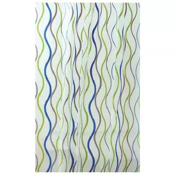 занавеска для ванной комнаты VANSTORE Волны 180х180см PEVA