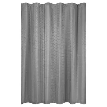 занавеска для ванной Magma 180х200см тканевая серый