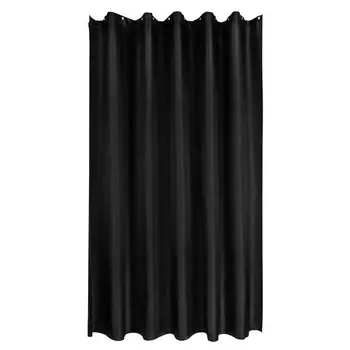 занавеска для ванной MOROSHKA Bantu 200х200см хлопок черный