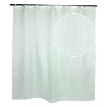 занавеска для ванной OFELIS 180х180см полиэстер зеленая