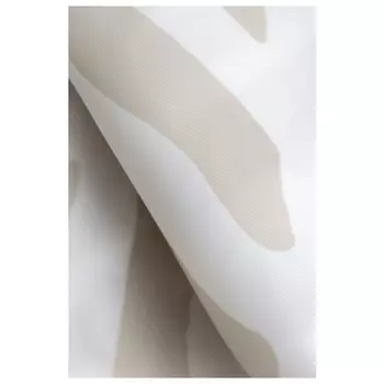 занавеска для ванной SKANDI 180х200см с утяжелителем полиэстер природа бело-бежевый