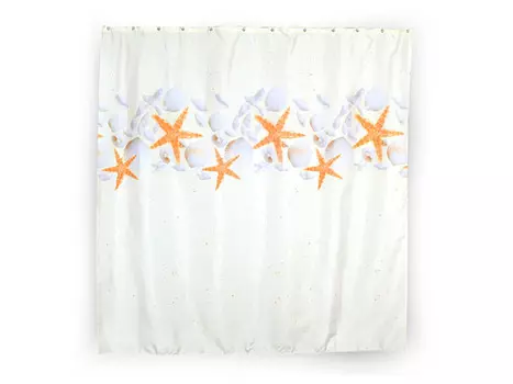 занавеска для ванной VERRAN Stars 180х180см полиэстер