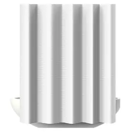 занавеска для ванной Verga 180х200 см, полиэстер, белая