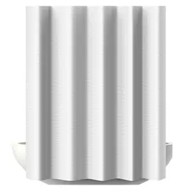 занавеска для ванной Verga 200х240 см, полиэстер, белая