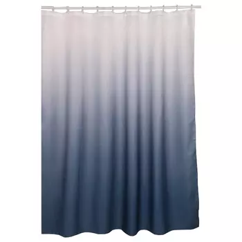 занавеска для ванной VITARTA Deprimo 200x240см полиэстер синяя